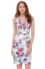 ROCHII RETRO - Rochie cocktail Erleen White Pink
