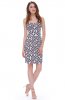 ROCHII RETRO - Rochie retro Jeanne White Black
