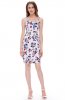 ROCHII RETRO - Rochie retro Jeanne White Purple