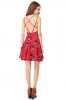 ROCHII RETRO - Rochie hippie Hozai Burgundy