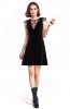 ROCHII RETRO - Rochie retro din catifea Hadiya Black