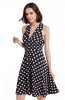 ROCHII RETRO - Rochie retro Polka Hafsa