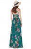 ROCHII RETRO - Rochie Hippie Zouina Green