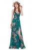 ROCHII RETRO - Rochie Hippie Zouina Green