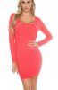 ROCHII TRICOT - Rochie tricot Astrid Corai
