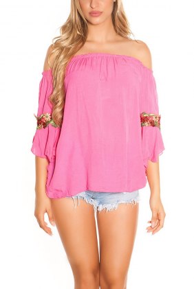 Top Korelya Fuchsia din Colectia de BLUZE