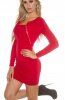 ROCHII TRICOT - Rochie tricot Astrid Red