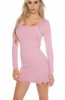 ROCHII TRICOT - Rochie tricot Astrid Pink