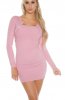 ROCHII TRICOT - Rochie tricot Astrid Pink