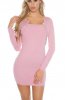 ROCHII TRICOT - Rochie tricot Astrid Pink