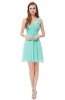 ROCHII DE SEARA - Rochie cocktail Adrien Aqua