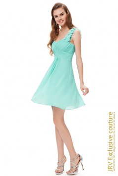 Rochie cocktail Adrien Aqua - Magazin online haine de dama Fashion