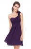 ROCHII DE SEARA - Rochie cocktail Adrien Purple