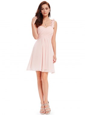 Rochie cocktail Adrien Pink din Colectia de ROCHII DE SEARA