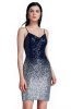 ROCHII DE SEARA - Rochie cocktail Sequins Dark Blue