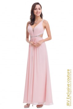 Rochie de seara Zanna Pink - Magazin online haine de dama Fashion