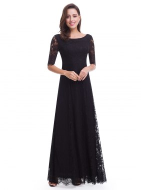 Rochie de seara Zalika Black din Colectia de ROCHII DE SEARA