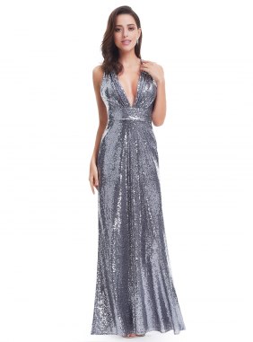 Rochie de ocazie Latifa Grey din Colectia de ROCHII DE SEARA
