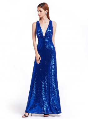 Rochie de ocazie Latifa Blue din Colectia de ROCHII DE SEARA