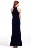 ROCHII DE SEARA - Rochie de catifea Majdy Dark Blue