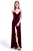 ROCHII DE SEARA - Rochie de catifea Sedryne Burgundi