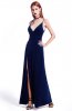 ROCHII DE SEARA - Rochie de catifea Sedryne Dark Blue