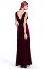 ROCHII DE SEARA - Rochie de catifea Manzar Burgundi