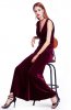 ROCHII DE SEARA - Rochie de catifea Manzar Burgundi