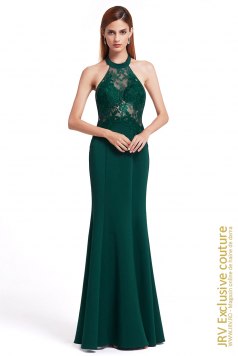 Rochie de seara Deema Dark Green - Magazin online haine de dama Fashion