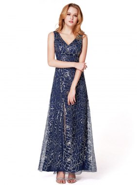 Rochie de ocazie Majdy Dark Blue din Colectia de ROCHII DE SEARA