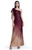 ROCHII DE SEARA - Rochie de ocazie cu paiete Kaya Burgundy
