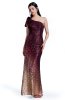 ROCHII DE SEARA - Rochie de ocazie cu paiete Kaya Burgundy