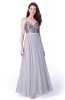 ROCHII DE SEARA - Rochie eleganta cu paiete Ynga Silver