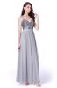 ROCHII DE SEARA - Rochie eleganta cu paiete Ynga Silver