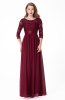ROCHII DE SEARA - Rochie de seara Yvonne Lace Burgundi