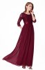ROCHII DE SEARA - Rochie de seara Yvonne Lace Burgundi