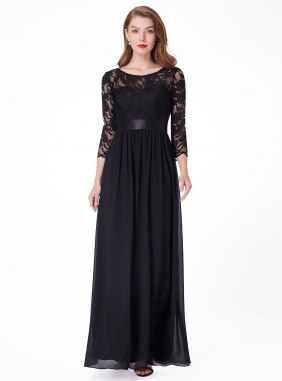 Rochie de seara Yvonne Lace Black din Colectia de ROCHII DE SEARA