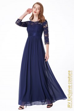 Rochie de seara Yvonne Lace Navi - Magazin online haine de dama Fashion