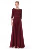 ROCHII DE SEARA - Rochie de seara Yvonne Burgundi