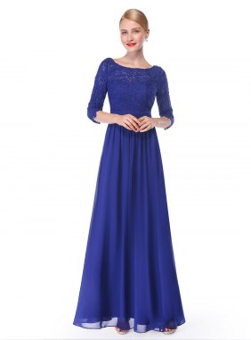 Rochie de seara Yvonne Blue din Colectia de ROCHII DE SEARA