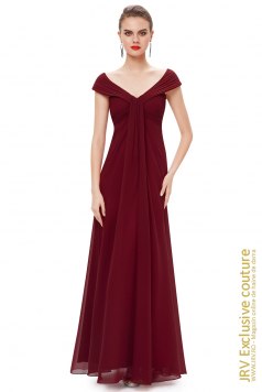 Rochie de seara Marjane Bordeaux - Magazin online haine de dama Fashion