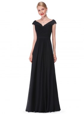 Rochie de seara Margot Black din Colectia de ROCHII DE SEARA
