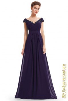 Rochie de seara Margot Purple - Magazin online haine de dama Fashion