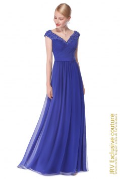 Rochie de seara Margot Blue - Magazin online haine de dama Fashion