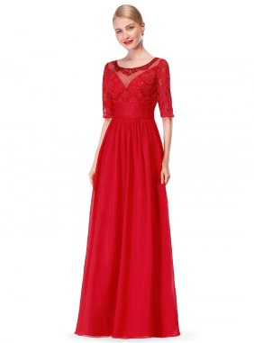 Rochie de ocazie Justine Red din Colectia de ROCHII DE SEARA