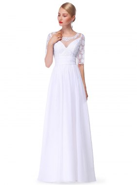 Rochie de ocazie Justine White din Colectia de ROCHII DE SEARA
