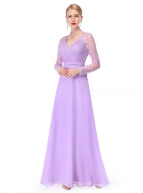 Rochie de seara Adelys Light Purple din Colectia de ROCHII DE SEARA