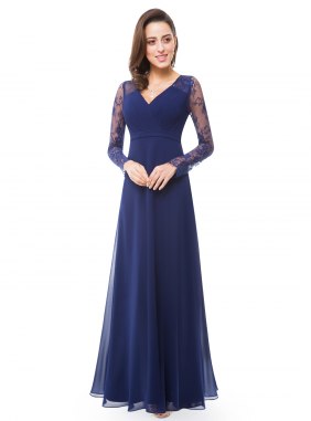 Rochie de seara Adelys Dark Blue din Colectia de ROCHII DE SEARA