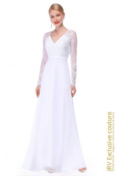 Rochie de seara Adelys White - Magazin online haine de dama Fashion