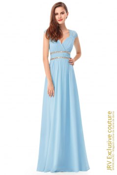 Rochie de seara Rachella Blue - Magazin online haine de dama Fashion